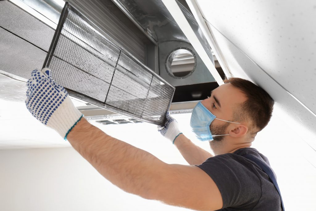 Cleaning HVAC Ducts