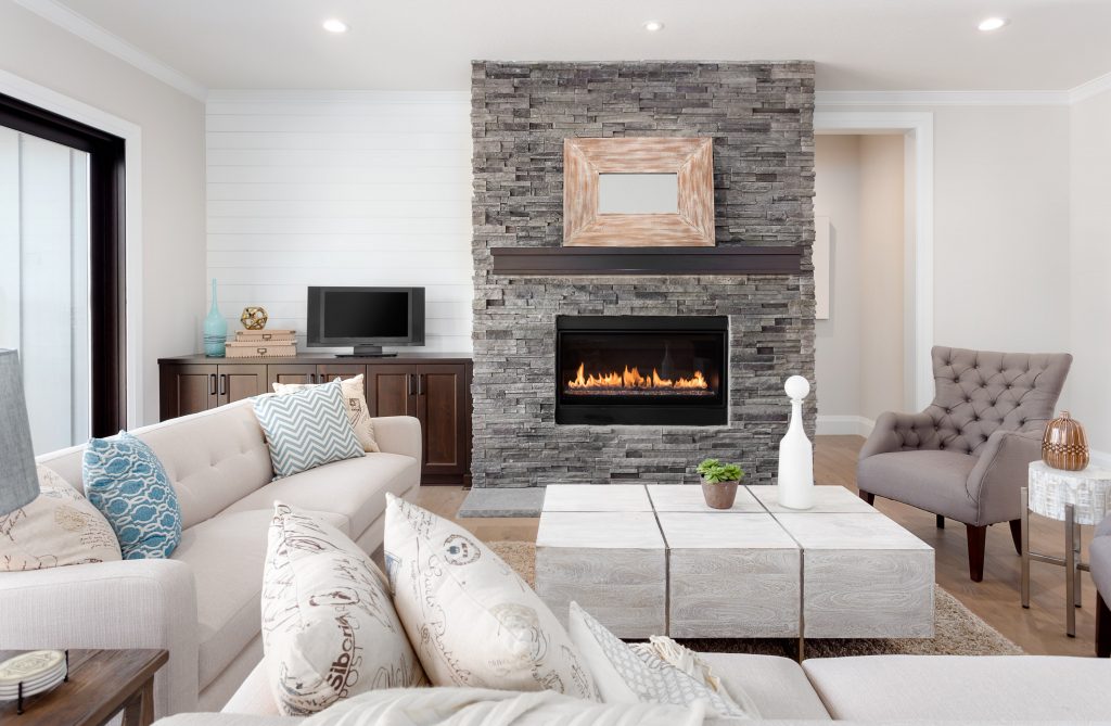 Fireplace in Home